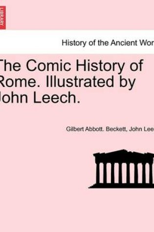 Cover of The Comic History of Rome. Illustrated by John Leech.