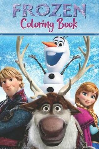 Cover of Frozen Coloring Book