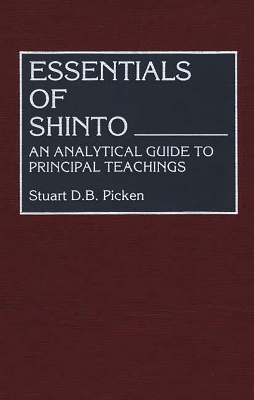 Book cover for Essentials of Shinto