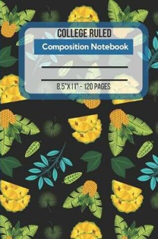 Cover of College Ruled Composition Notebook