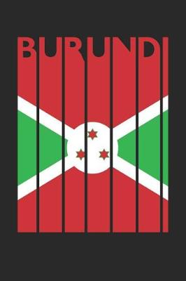 Book cover for Vintage Burundi Notebook - Retro Burundi Planner - Burundian Flag Diary - Burundi Travel Journal