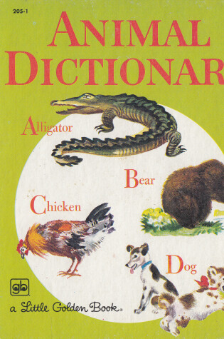 Cover of Animal Dictionary