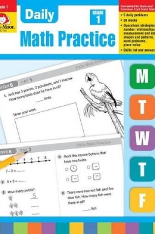 Cover of Daily Math Practice, Grade 1