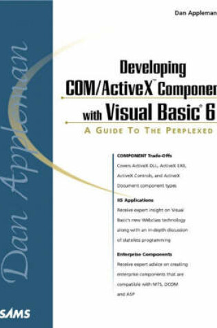 Cover of Dan Appleman's Developing COM/ActiveX Components with Visual Basic 6