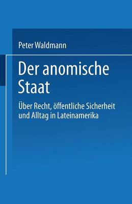 Book cover for Der anomische Staat