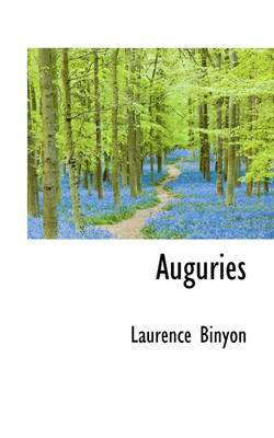 Book cover for Auguries