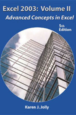 Cover of Excel 2003 Volume II