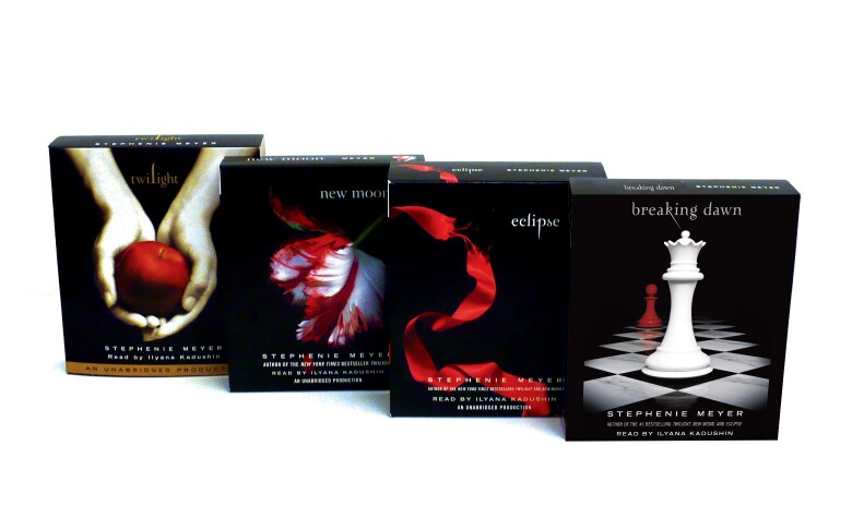 Book cover for Stephenie Meyer: Twilight/New Moon/Eclipse/Breaking Dawn CD Ppk