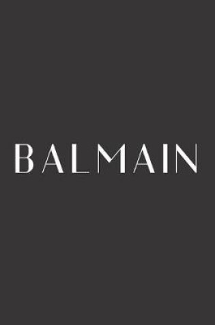 Cover of Balmain