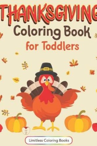 Cover of Thanksgiving Coloring Book for Toddlers