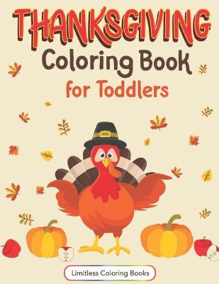 Book cover for Thanksgiving Coloring Book for Toddlers