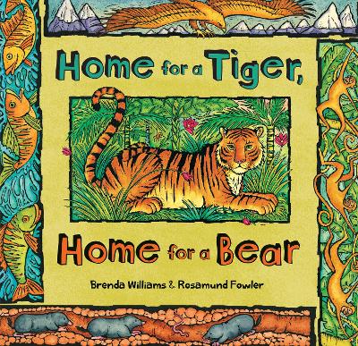 Book cover for Home for a Tiger, Home for a Bear