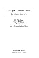 Book cover for Does Job Training Work?