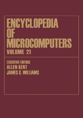 Book cover for Encyclopedia of Microcomputers