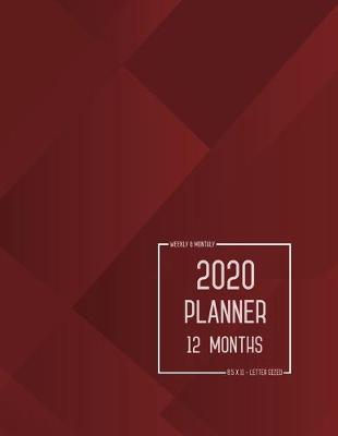 Book cover for Planner 2020 12 Months