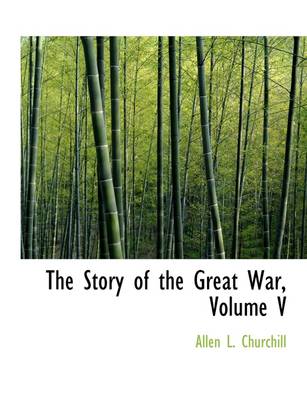 Book cover for The Story of the Great War, Volume V