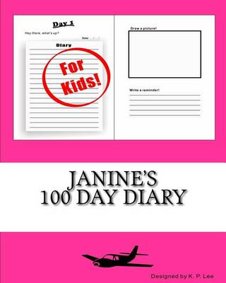 Book cover for Janine's 100 Day Diary