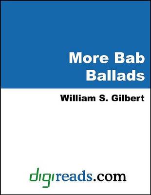 Book cover for More Bab Ballads