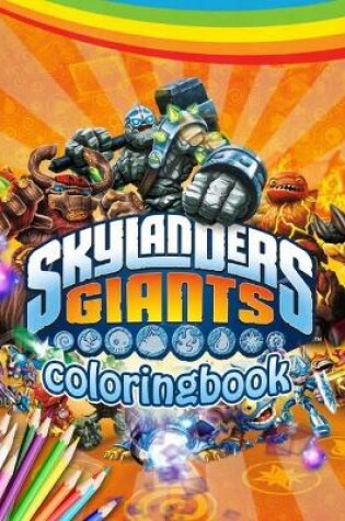 Cover of Skylanders Giants Coloring Book