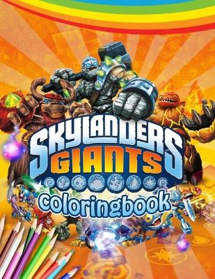 Book cover for Skylanders Giants Coloring Book