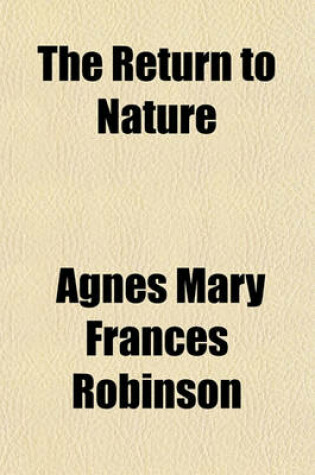 Cover of The Return to Nature