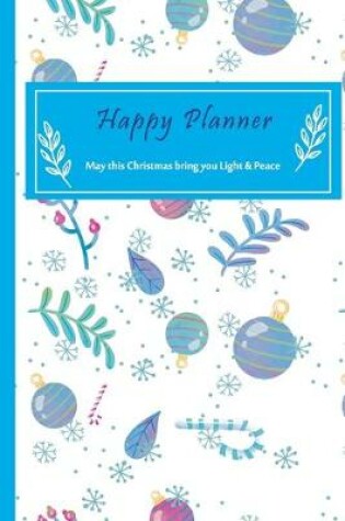 Cover of F4 Monthly planner Christmas Lively Cover