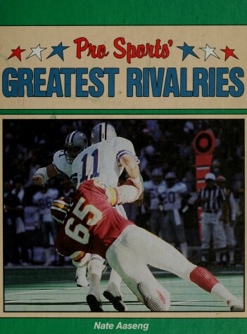 Book cover for Pro Sports' Greatest Rivalries