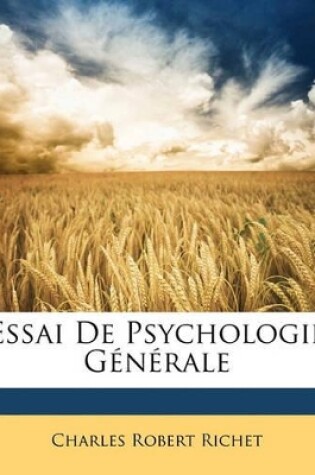 Cover of Essai de Psychologie Générale