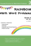 Book cover for Rainbow Math Word Problems Grade 3. vol. III.