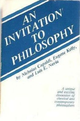 Cover of An Invitation to Philosophy