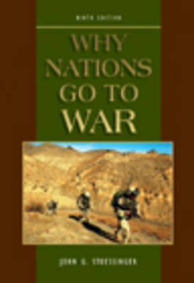 Book cover for Why Nations Go to War