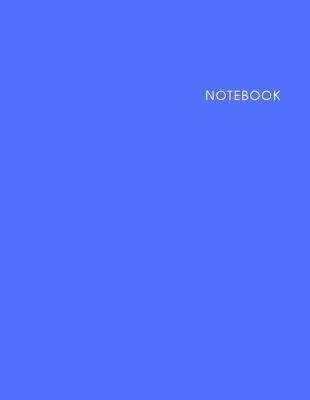 Book cover for Notebook Blue Cover