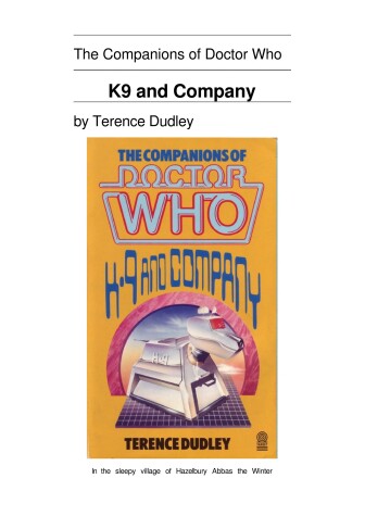 Book cover for K9 and Company