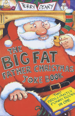 Book cover for Big Fat Father Christmas Joke Book