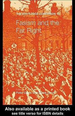 Book cover for The Routledge Companion to Fascism and the Far Right