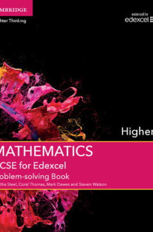 Cover of GCSE Mathematics for Edexcel Higher Problem-solving Book