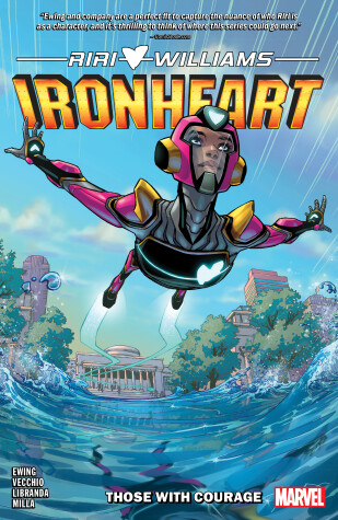 Book cover for Ironheart Vol. 1: Those With Courage