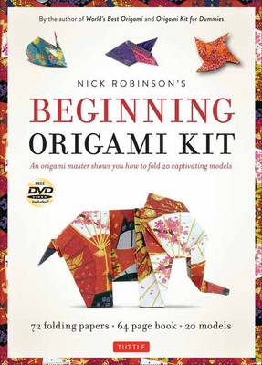 Book cover for Nick Robinson's Beginning Origami Kit