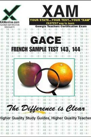 Cover of Gace French Sample Test 143, 144