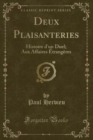 Cover of Deux Plaisanteries