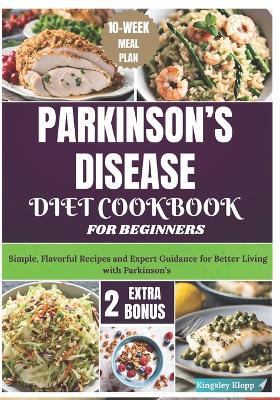 Book cover for Parkinson's Disease Diet Cookbook for Beginners