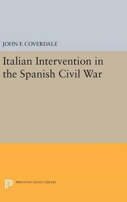 Book cover for Italian Intervention in the Spanish Civil War