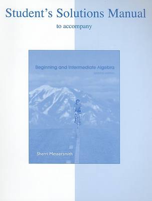 Book cover for Beginning and Intermediate Algebra Student's Solutions Manual