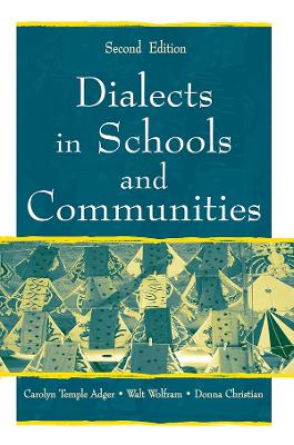 Book cover for Dialects in Schools and Communities