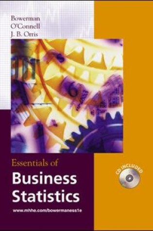 Cover of Essentials of Business Statistics with Student CD-ROM