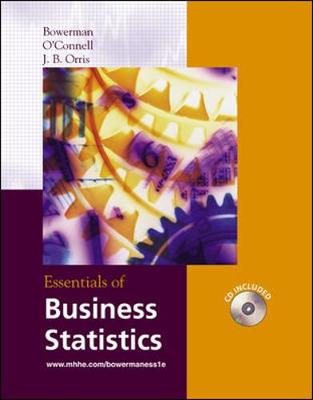 Book cover for Essentials of Business Statistics with Student CD-ROM