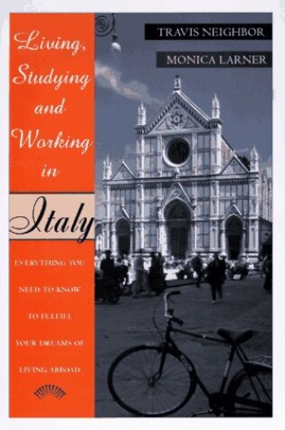 Cover of Living, Studying and Working in Italy