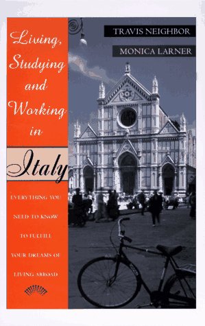 Book cover for Living, Studying and Working in Italy