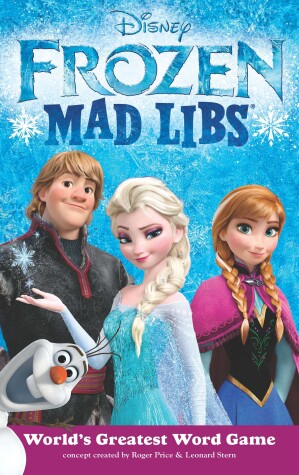 Book cover for Frozen Mad Libs