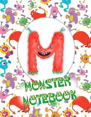 Book cover for M Monster Notebook